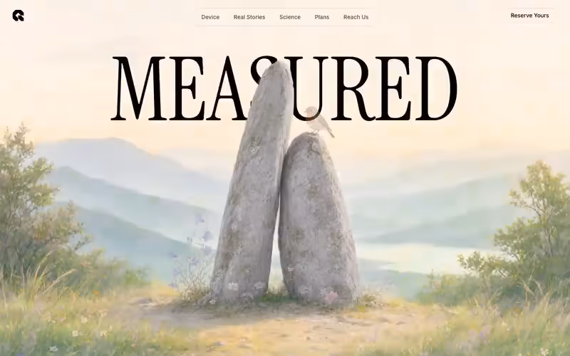Breathstone: wellness app in motion