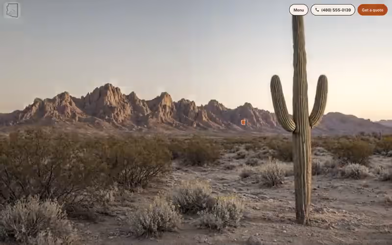 Canyon Ridge Insurance: service site in motion