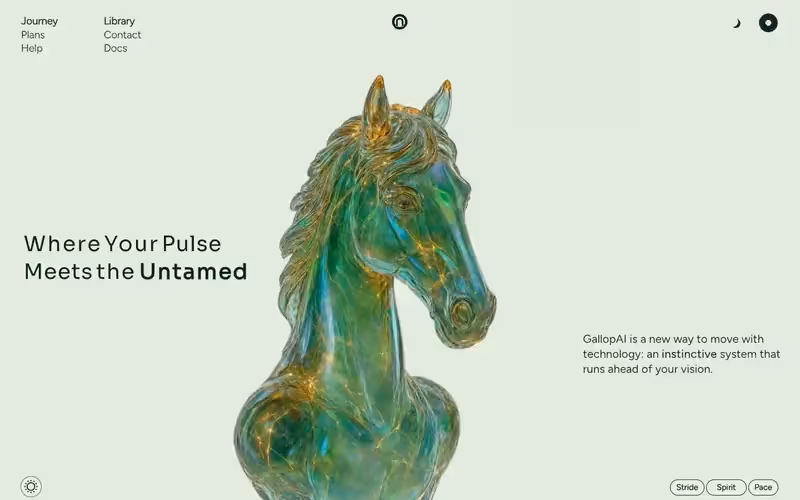 Gallop AI: producto de ia en movimiento
