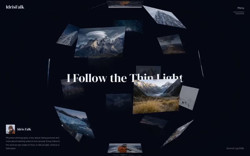 High Country: portafolio de fotografía en movimiento