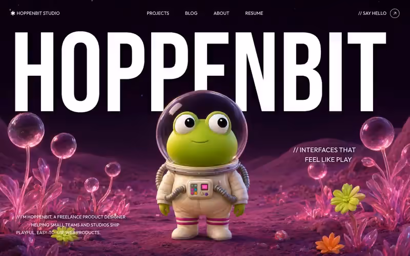 Hoppenbit: portafolio en movimiento