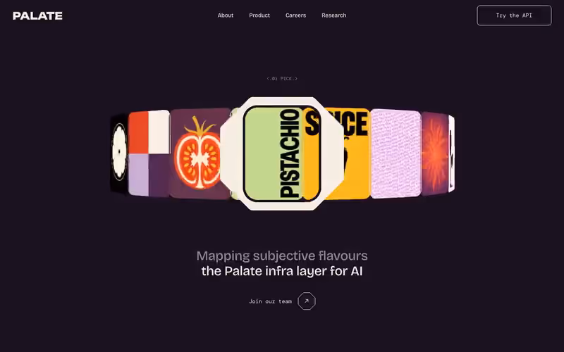 Palate Labs: producto de ia en movimiento