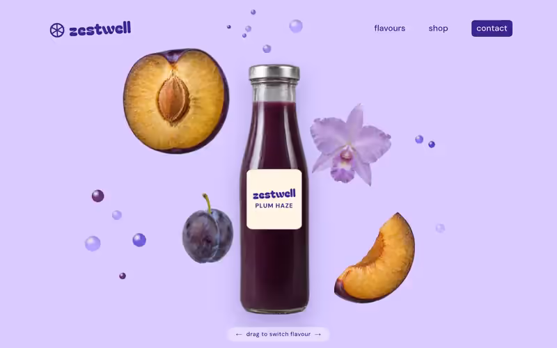 Zestwell: comida y bebida en movimiento